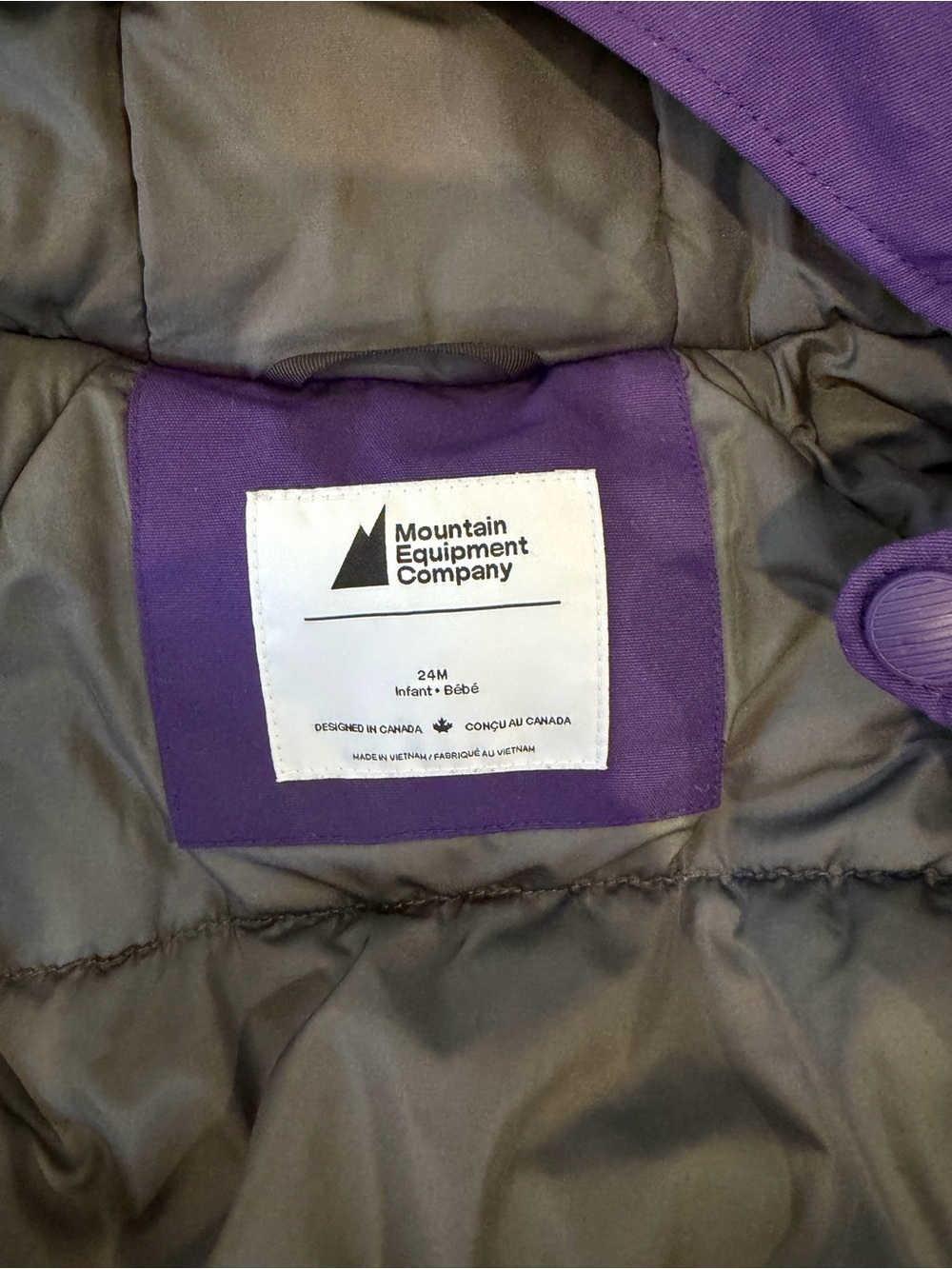 MEC 24m Toaster Snowsuit - Picture 3 of 3